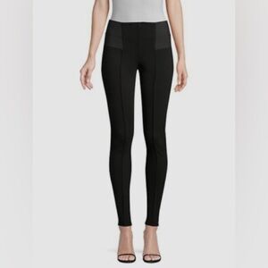 Lafayette 148 New York Women's Black Punto Milano Nolita Legging Size P